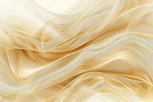 金色绸缎柔和柔软背景图