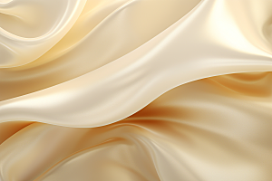 金色丝绸柔软大气背景图