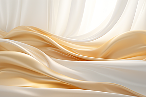 金色丝绸柔和高清背景图