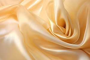 金色丝绸大气布纹背景图