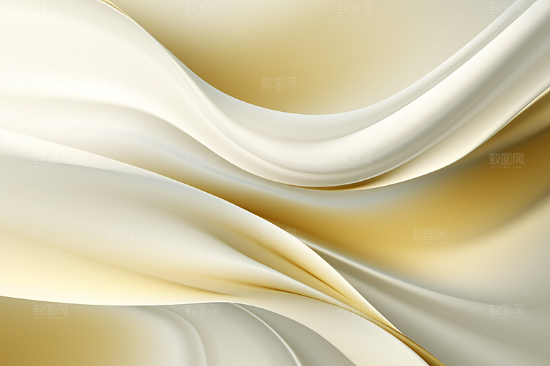 金色丝绸高清柔软背景图