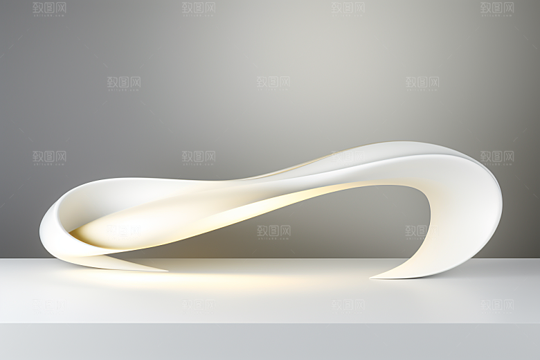 金色丝绸光泽柔软背景图