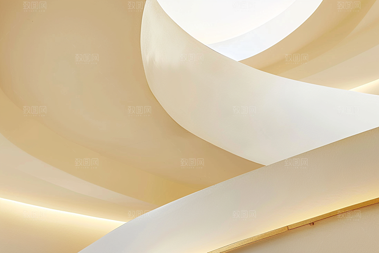 金色丝绸柔软精致背景图