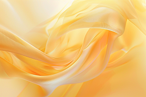 金色丝绸大气褶皱背景图