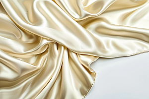 金色丝绸纹理丝滑背景图