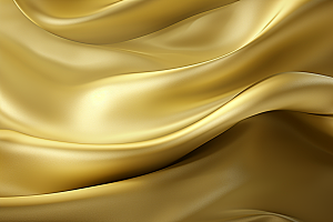 金色丝绸绸缎大气背景图
