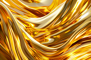 金色丝绸柔软高端背景图