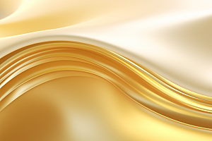 金色丝绸高端质感背景图