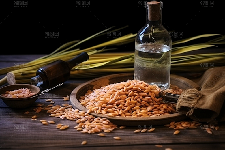 美酒饮品品酒效果图