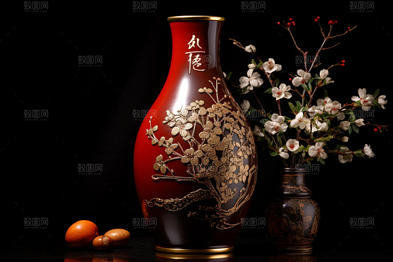 美酒果酒白酒效果图