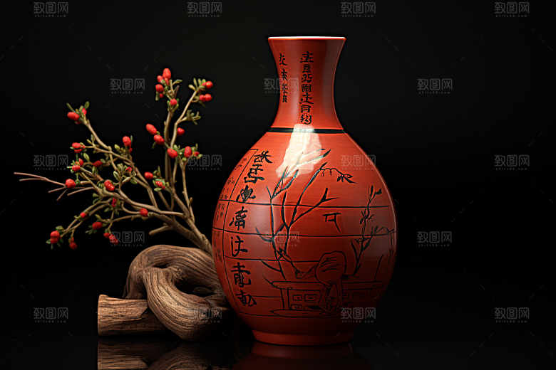 美酒高清品酒效果图