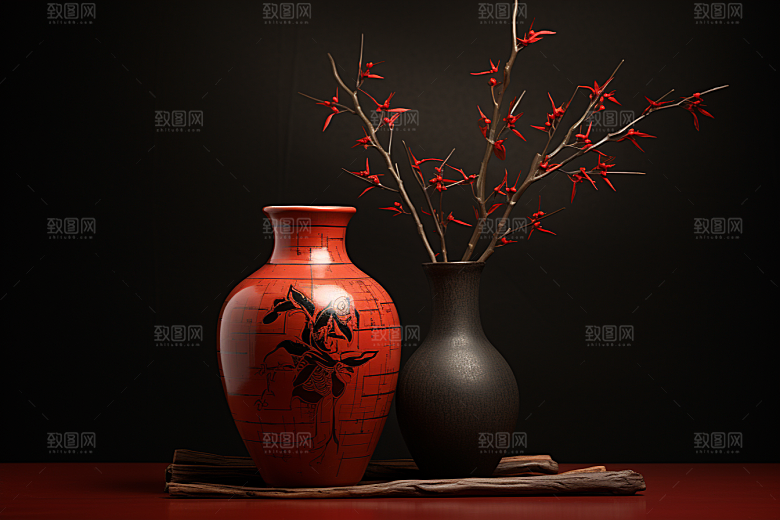 美酒3D饮品效果图