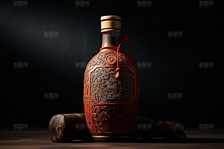 美酒清酒3D效果图