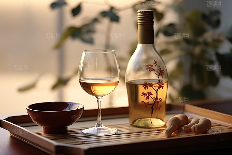 美酒品酒高清效果图