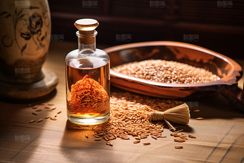 美酒清酒品酒效果图