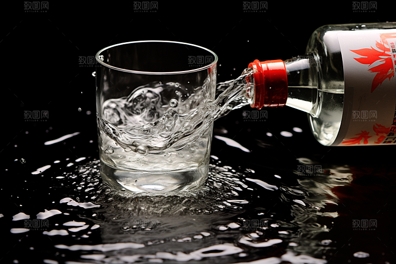 美酒高清酒杯摄影图