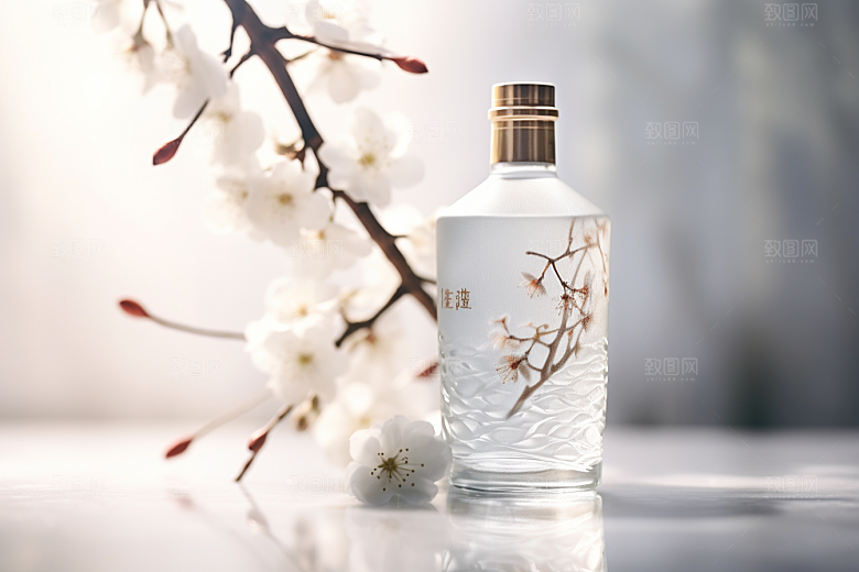 美酒酒器高清摄影图