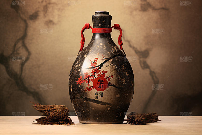 美酒高清畅饮摄影图