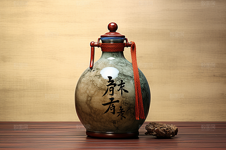 美酒精致畅饮摄影图