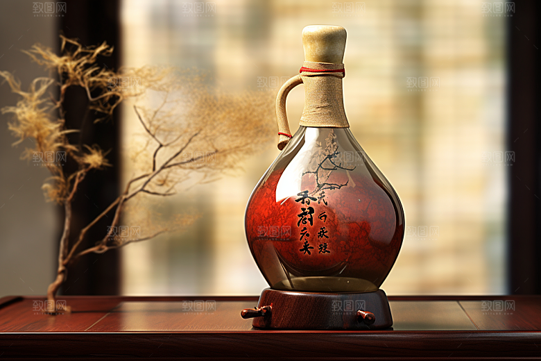 美酒高清酒具摄影图