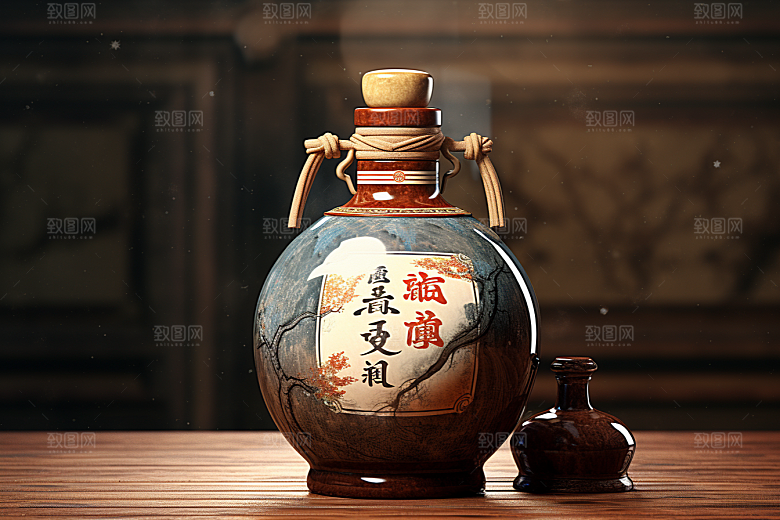 美酒高清精致摄影图