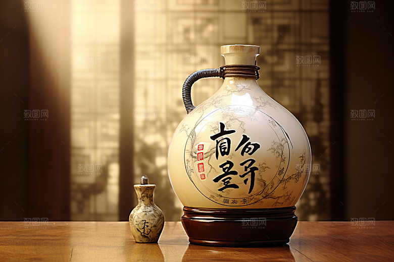 美酒精致品酒摄影图