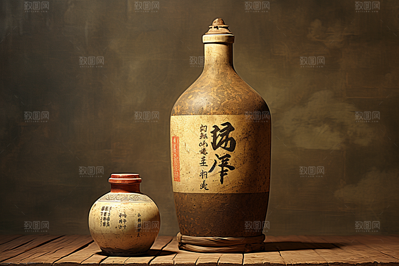 美酒高清畅饮摄影图