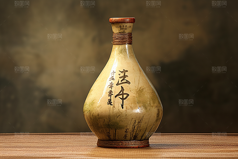 美酒酒器高清摄影图