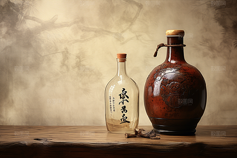 美酒酒具酒器摄影图