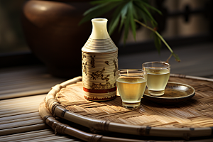 美酒高清酒瓶摄影图