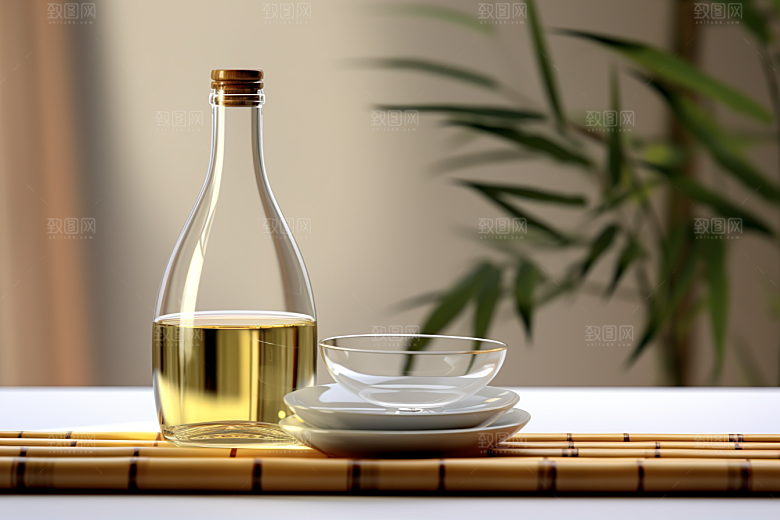 美酒畅饮饮品摄影图