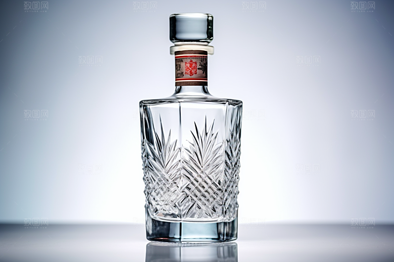 美酒品酒酒器摄影图
