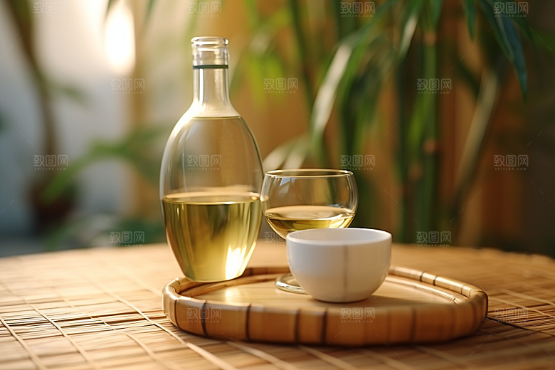 美酒酒具饮品摄影图