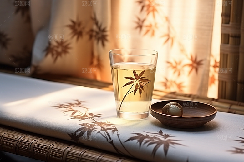 美酒精致品酒摄影图