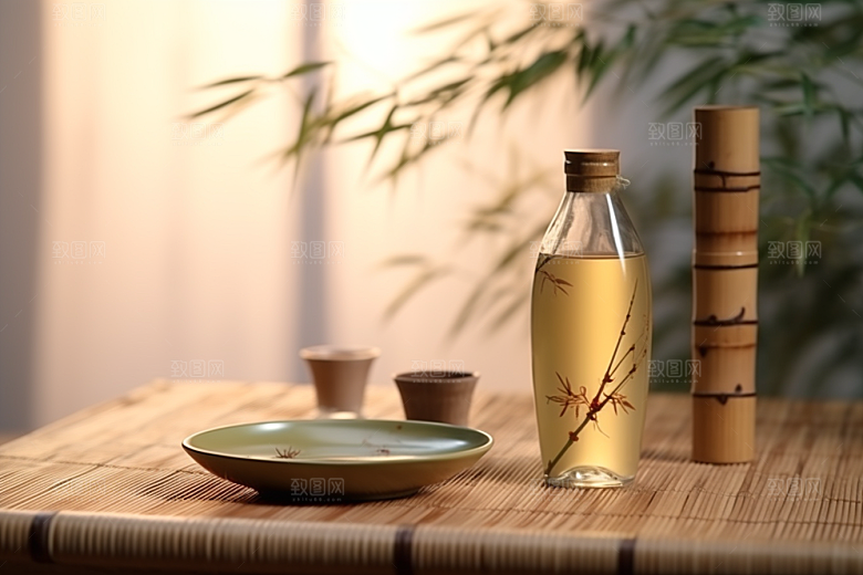美酒高清酒具摄影图
