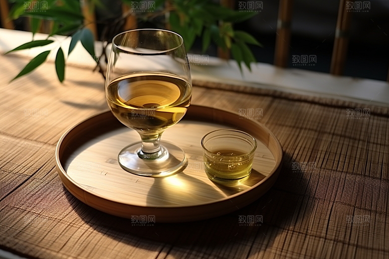 美酒畅饮饮品摄影图