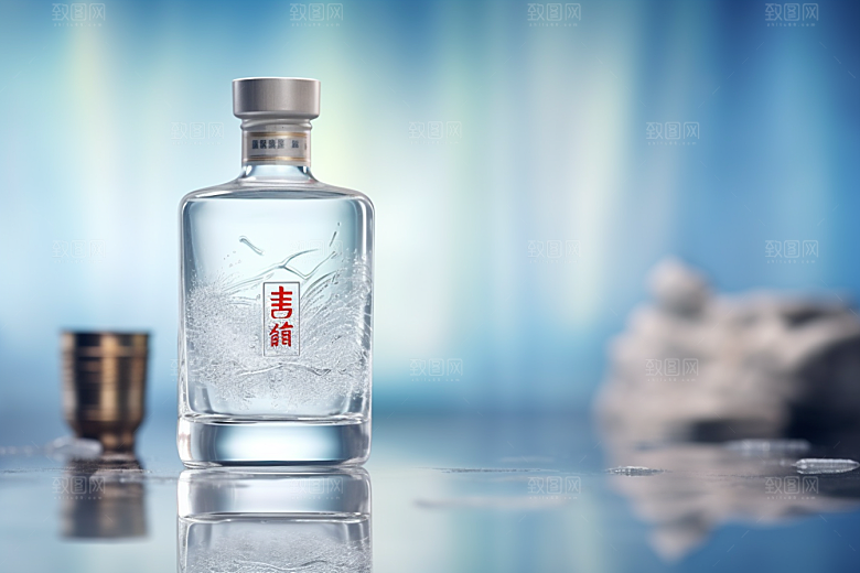 美酒高清酒器摄影图