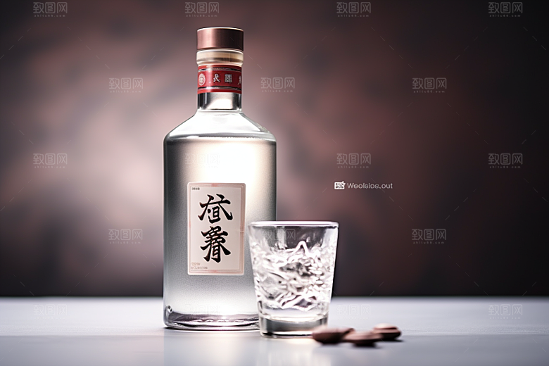 美酒饮品畅饮摄影图