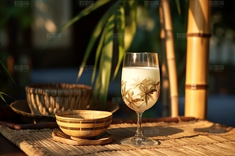 美酒高清畅饮摄影图