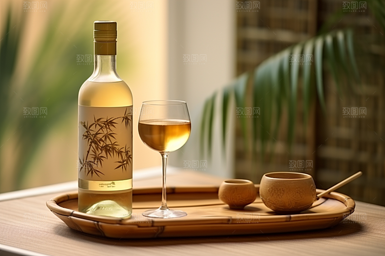 美酒高清酒杯摄影图