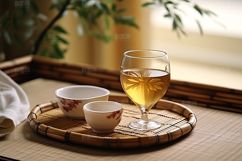 美酒品酒精致摄影图