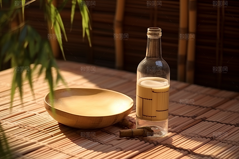美酒精致畅饮摄影图