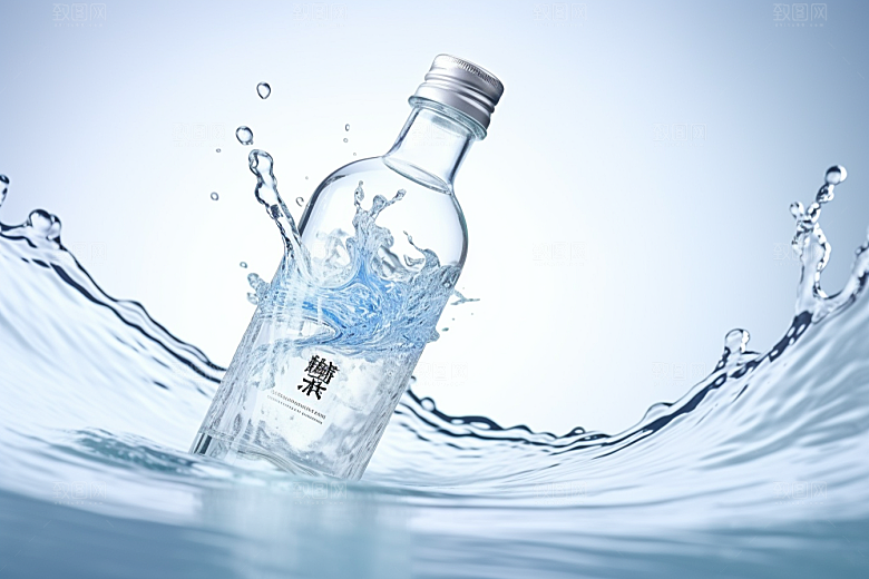 美酒酒具酒杯摄影图
