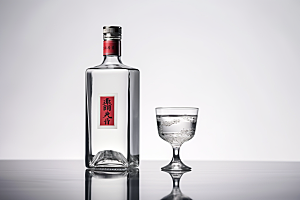 美酒饮品酒杯摄影图