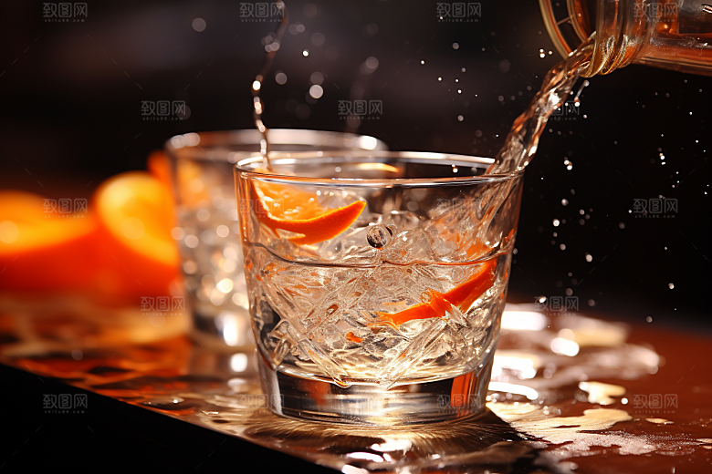 美酒高清酒瓶摄影图