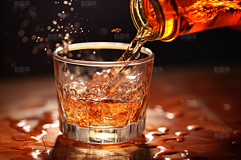 美酒高清酒杯摄影图
