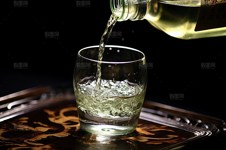 美酒高清酒器摄影图