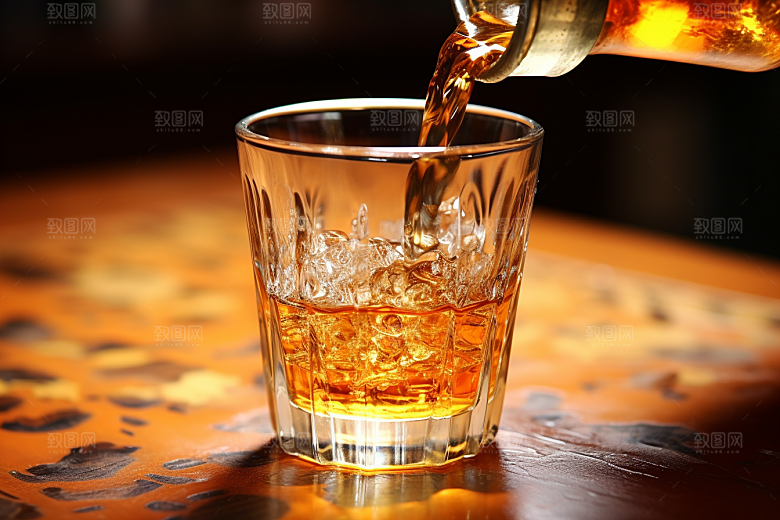 美酒高清酒器摄影图