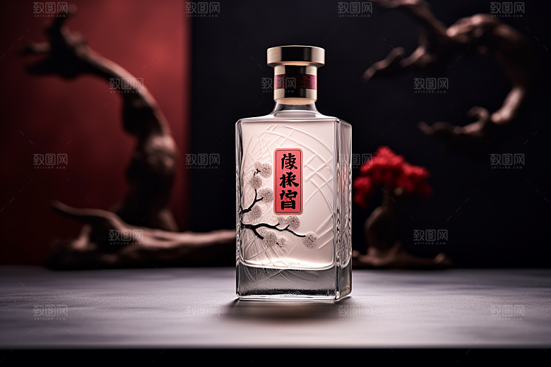 美酒高清畅饮摄影图