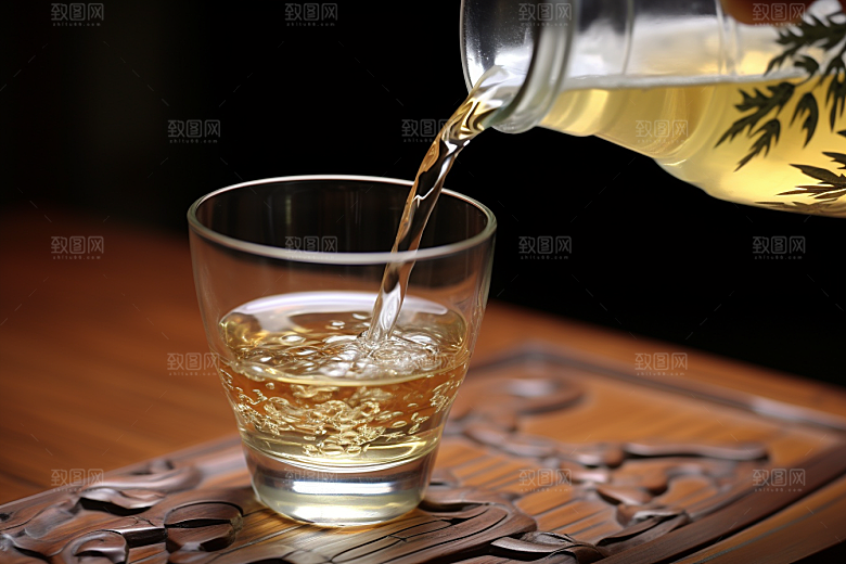 美酒酒具饮品摄影图
